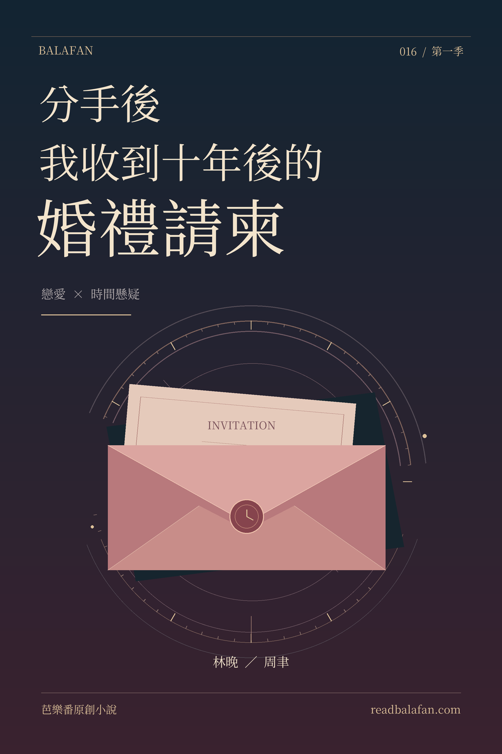 分手後我收到十年後的婚禮請柬 封面